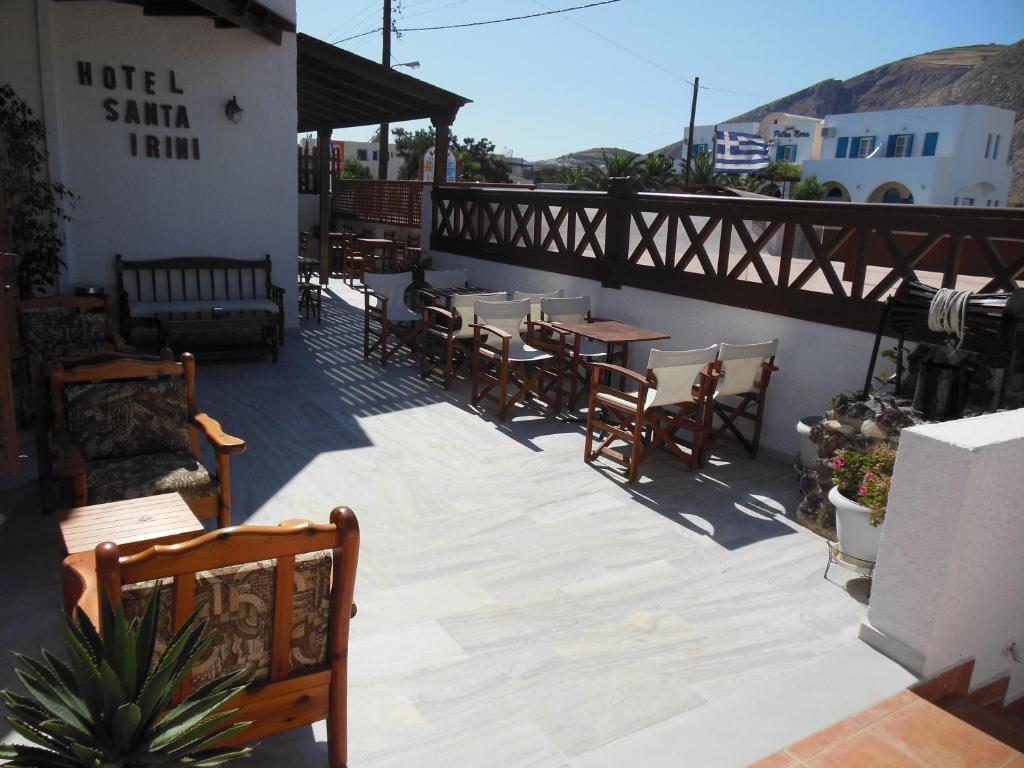 Santa Irini Hotel Perissa  Zewnętrze zdjęcie